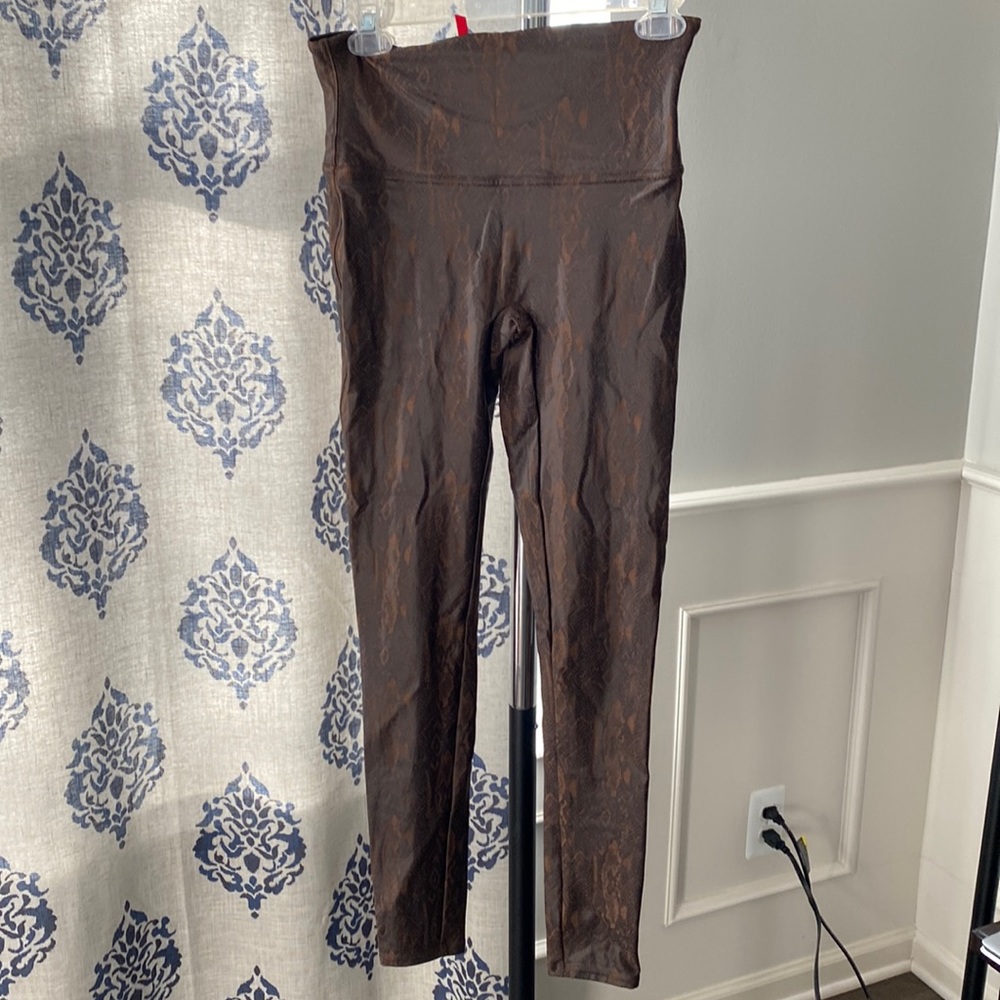 Faux Leather Spanx size Large